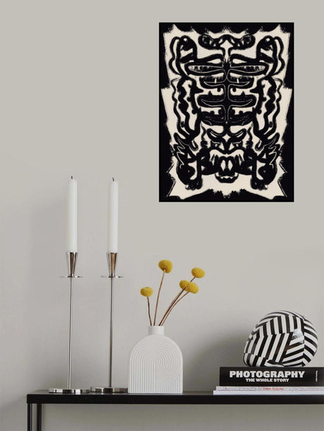 Dashing Tiger Poster och Canvastavla