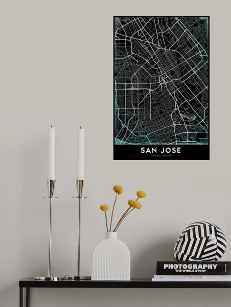 SAN JOSE Poster och Canvastavla