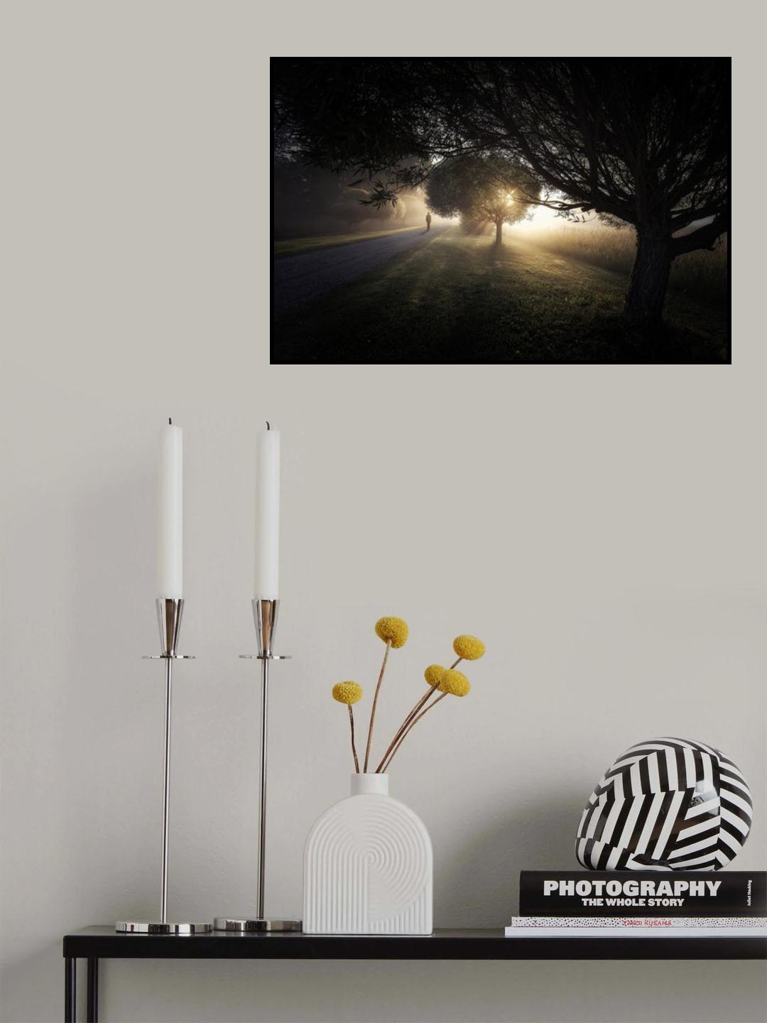 Walk. Poster och Canvastavla