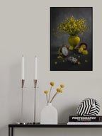 Dragon Fruit and Lemon Poster och Canvastavla