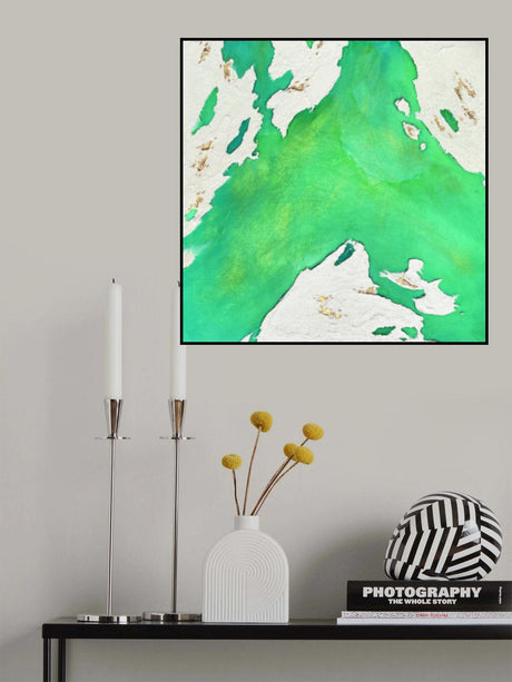 Emerald Island Poster och Canvastavla