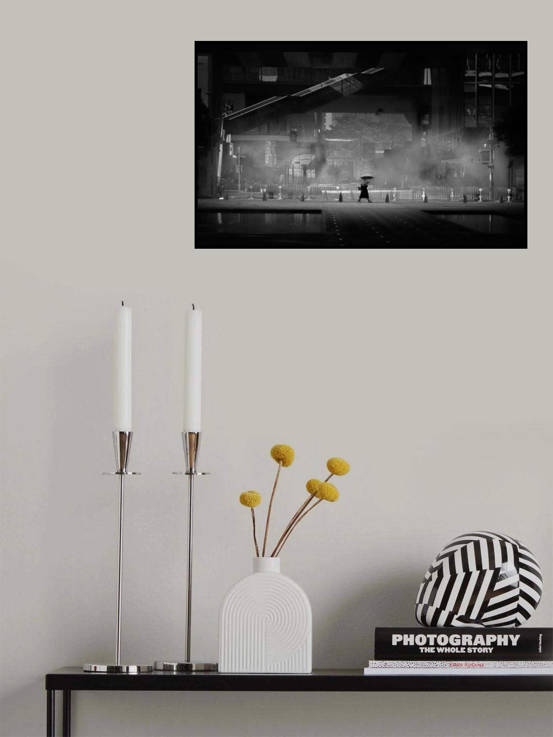 Silent town Poster och Canvastavla