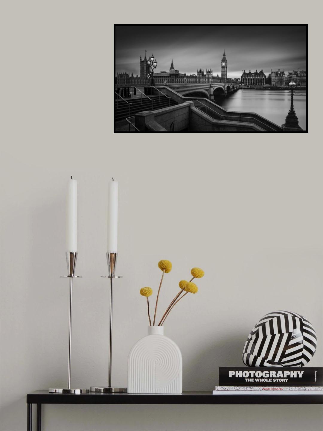 Westminster Bridge Poster och Canvastavla
