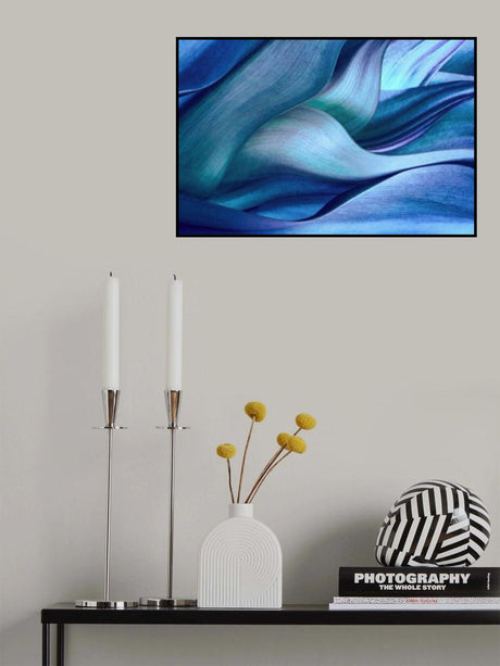 Shades of Blue Poster och Canvastavla