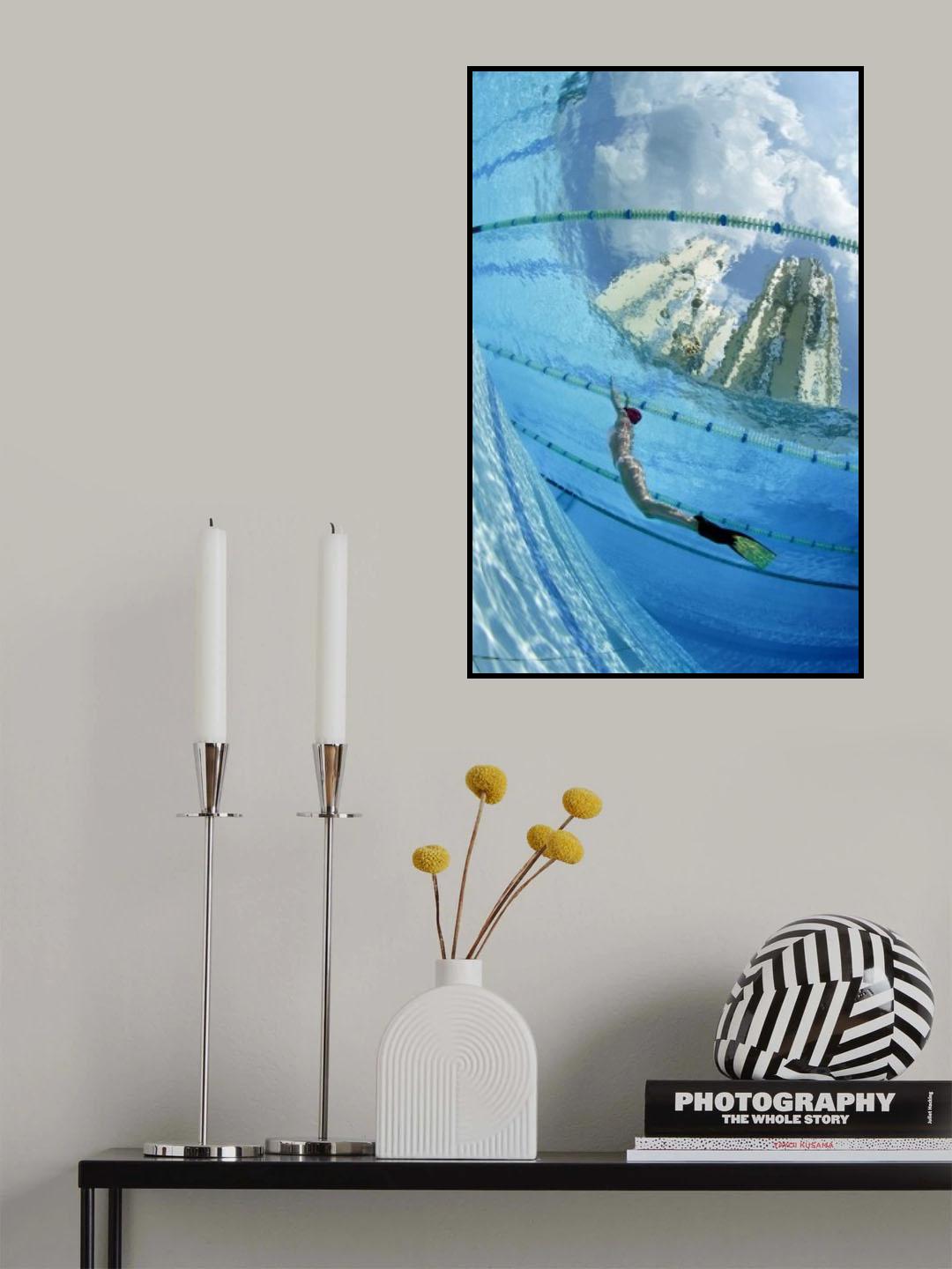 Dive into the city Poster och Canvastavla