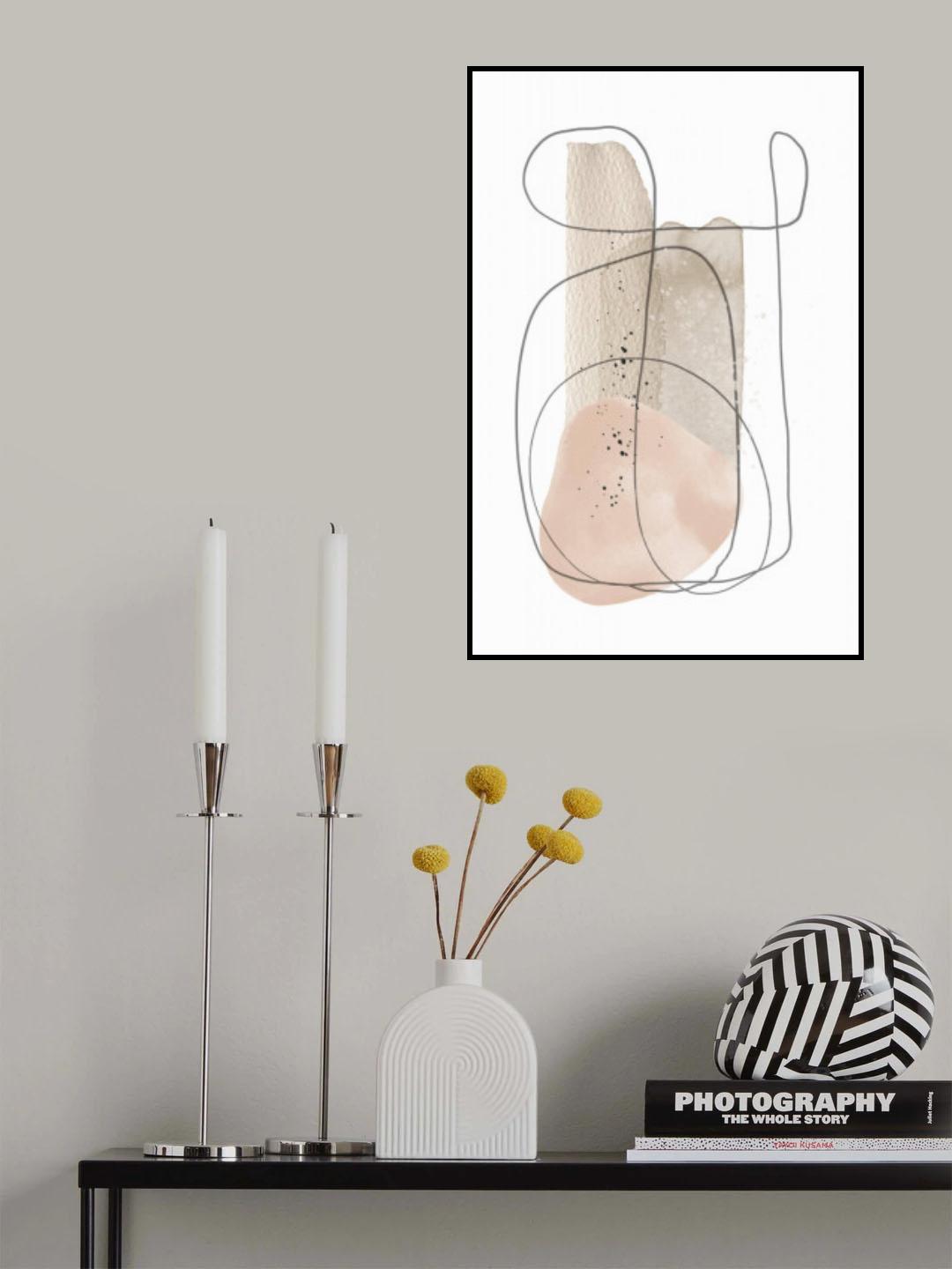 Simple Neutral 1 Poster och Canvastavla