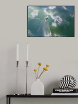 The boat painting Poster och Canvastavla