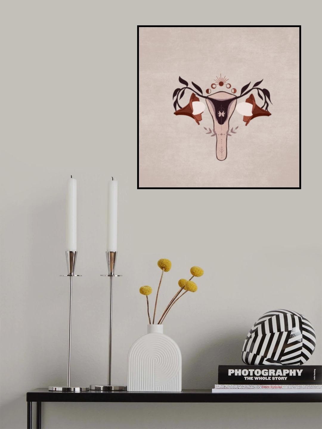 Vagina Poster och Canvastavla