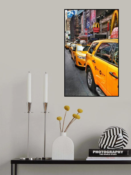 NYC Cabs Poster och Canvastavla