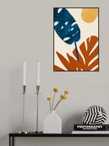 Primary Palms Poster och Canvastavla