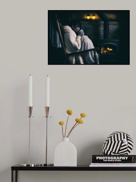 Fireplace Poster och Canvastavla