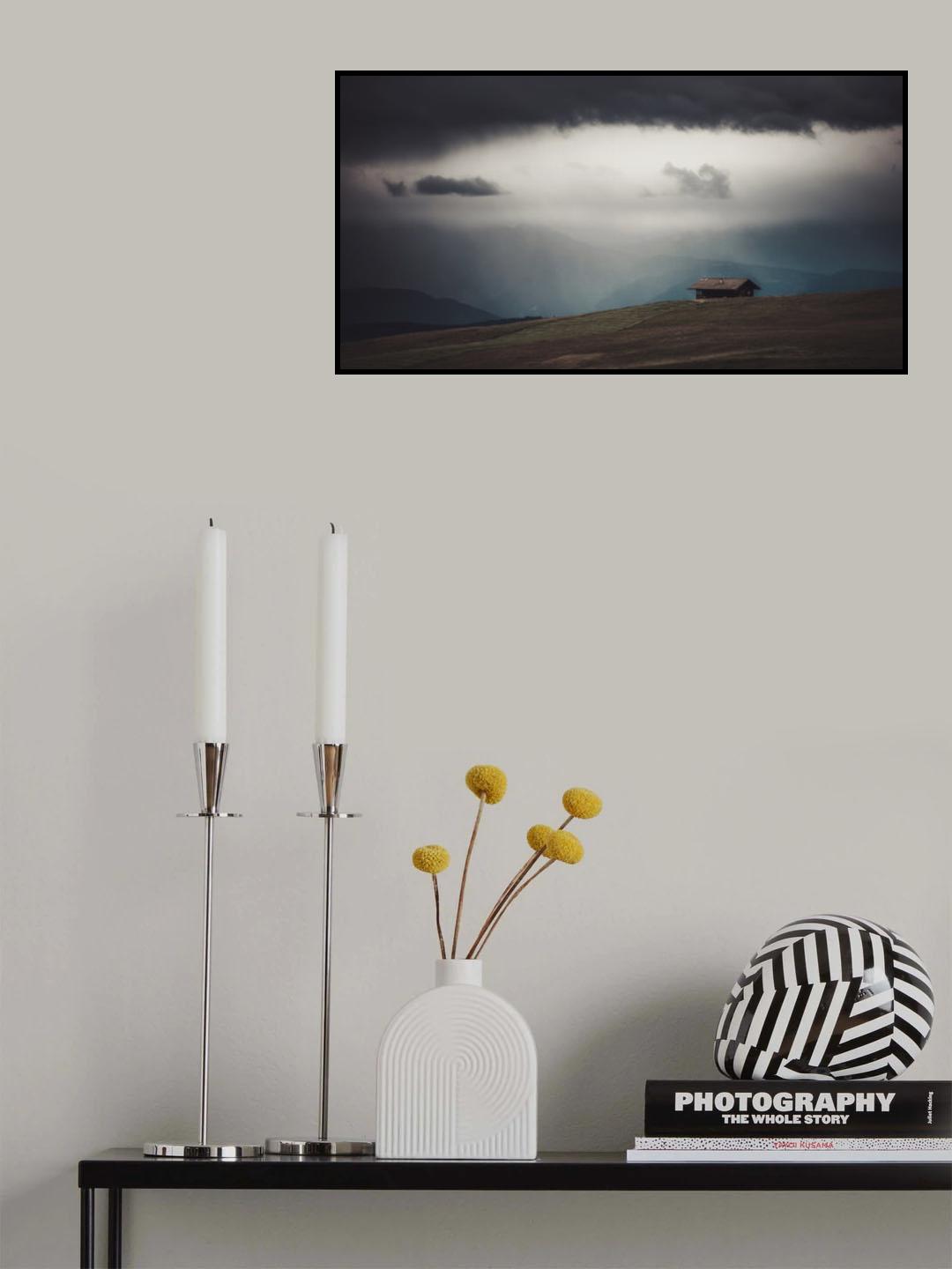 Lonely cottage Poster och Canvastavla