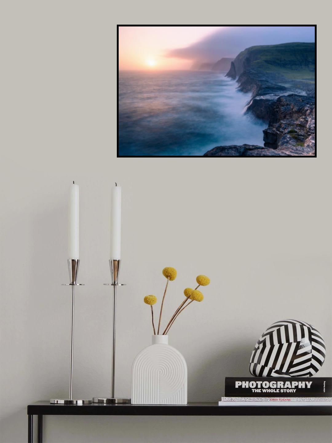 The waterfall Poster och Canvastavla