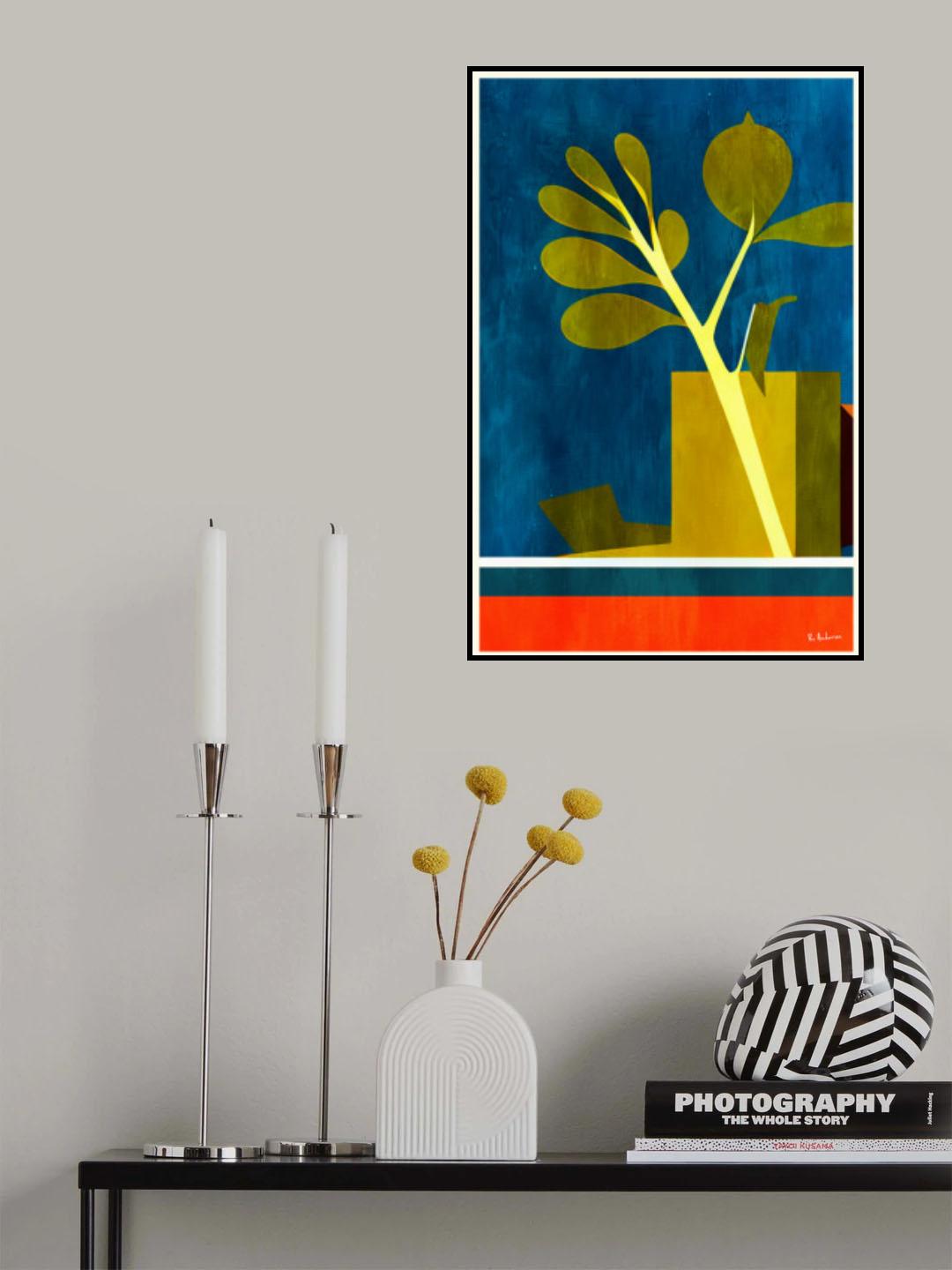 Midnight Moonlights Poster och Canvastavla
