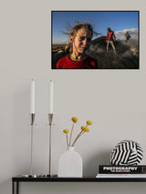 red Poster och Canvastavla