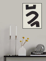Ink Motif 17 Poster och Canvastavla