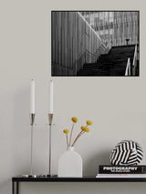 Black Stair Poster och Canvastavla