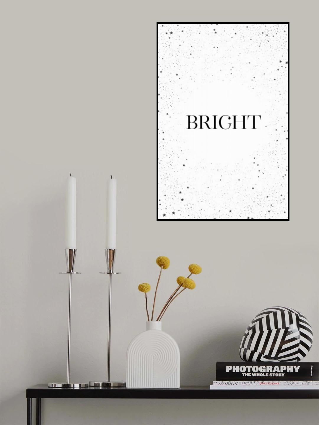 Bright Poster och Canvastavla