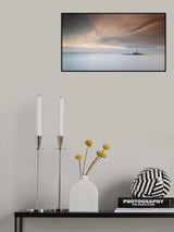 Winter's Dawn at St. Mary's Lighthouse Poster och Canvastavla
