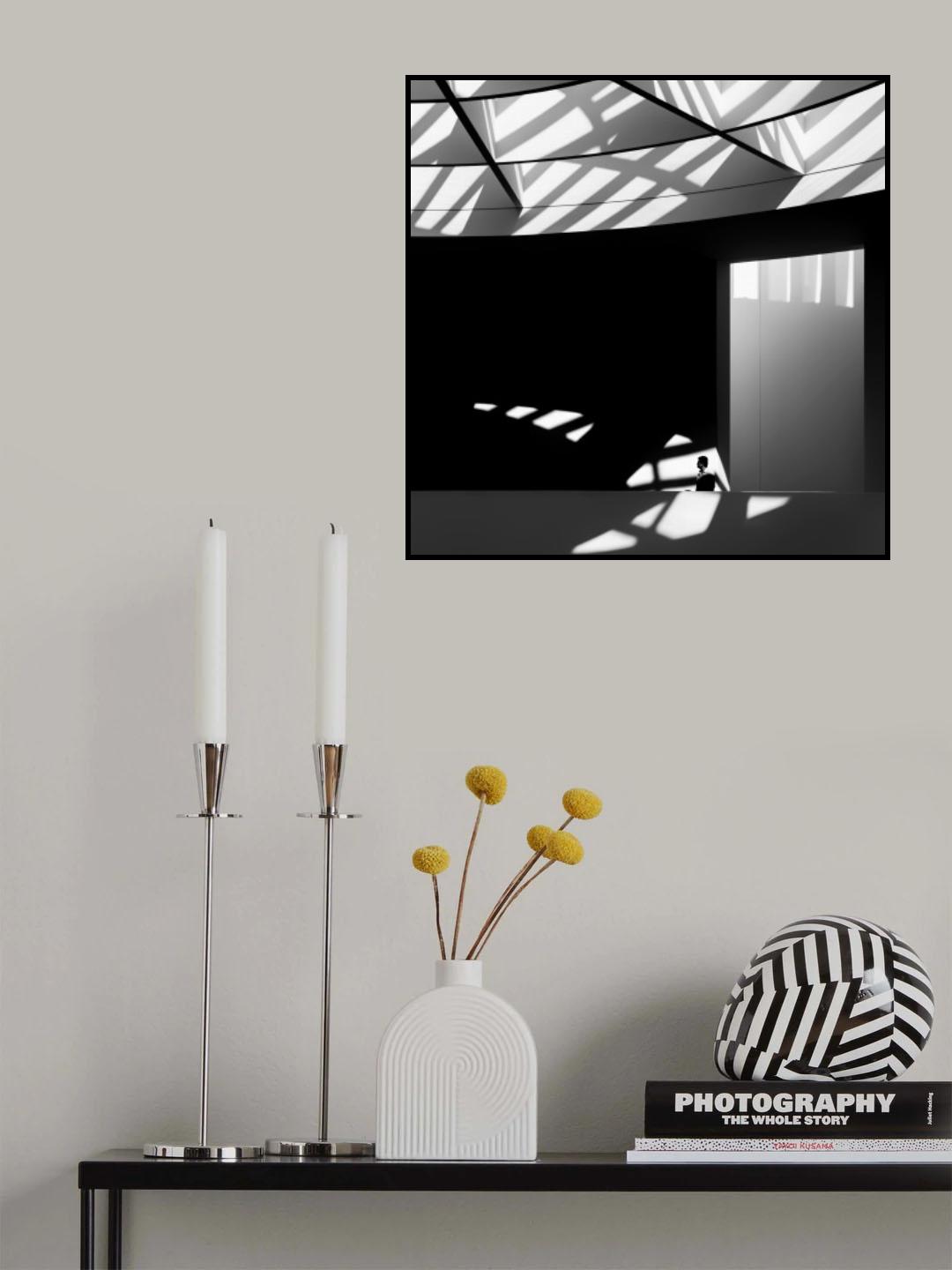 art lover in the sun Poster och Canvastavla