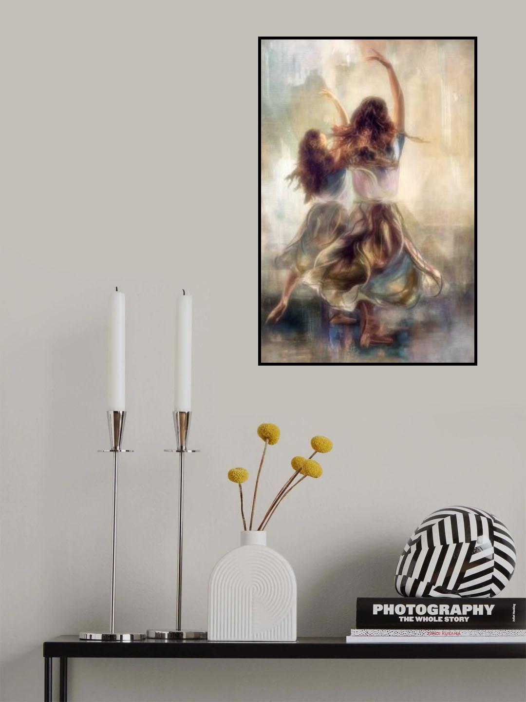 ...dancing to their song.... Poster och Canvastavla