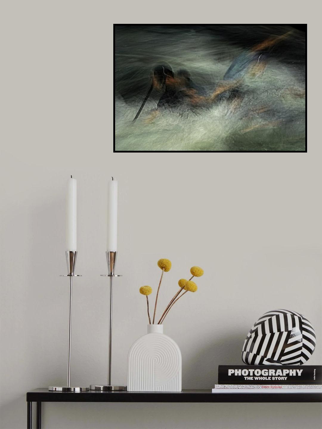 Fight with waves 2 Poster och Canvastavla