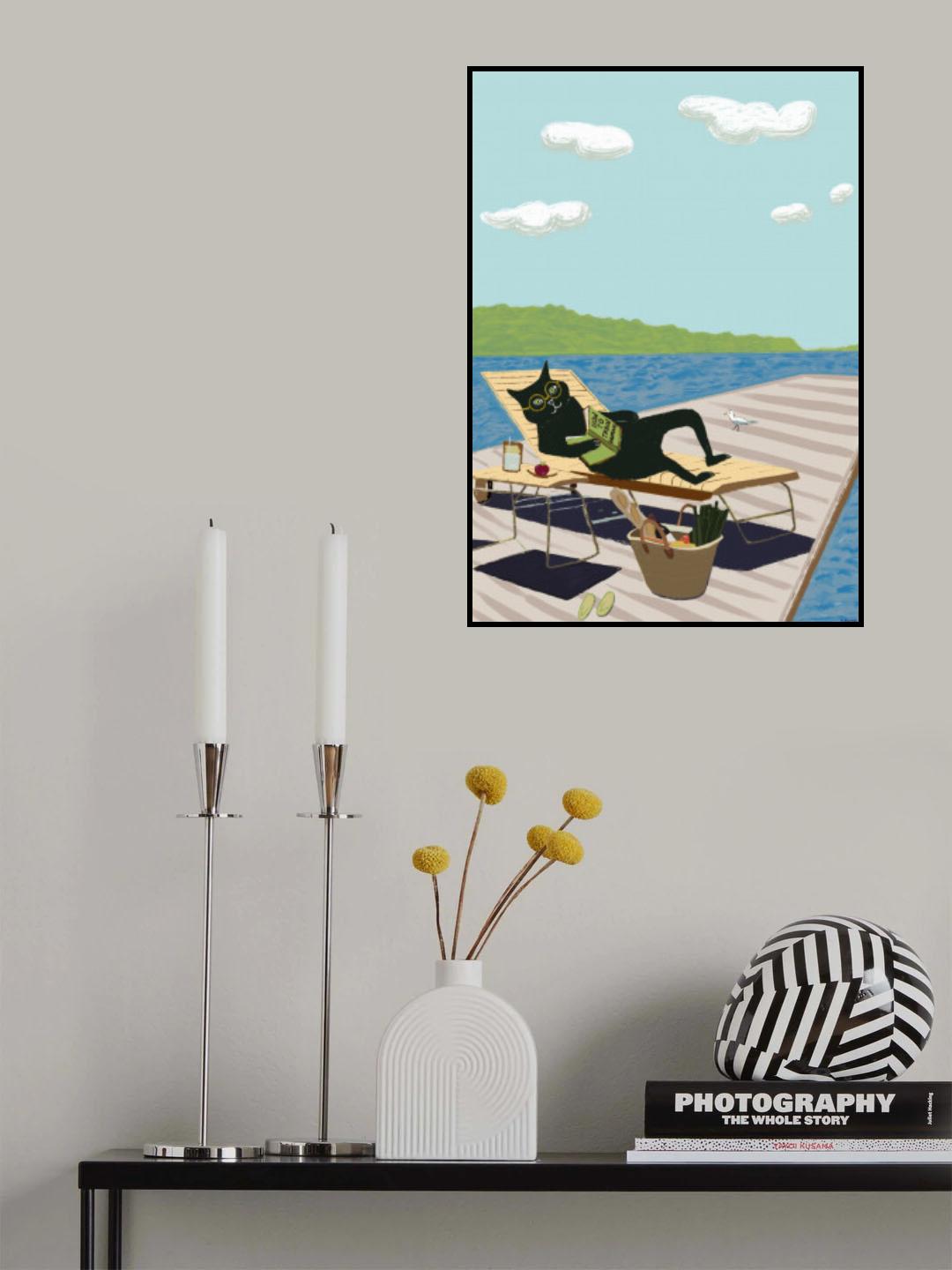 Summer Break Poster och Canvastavla