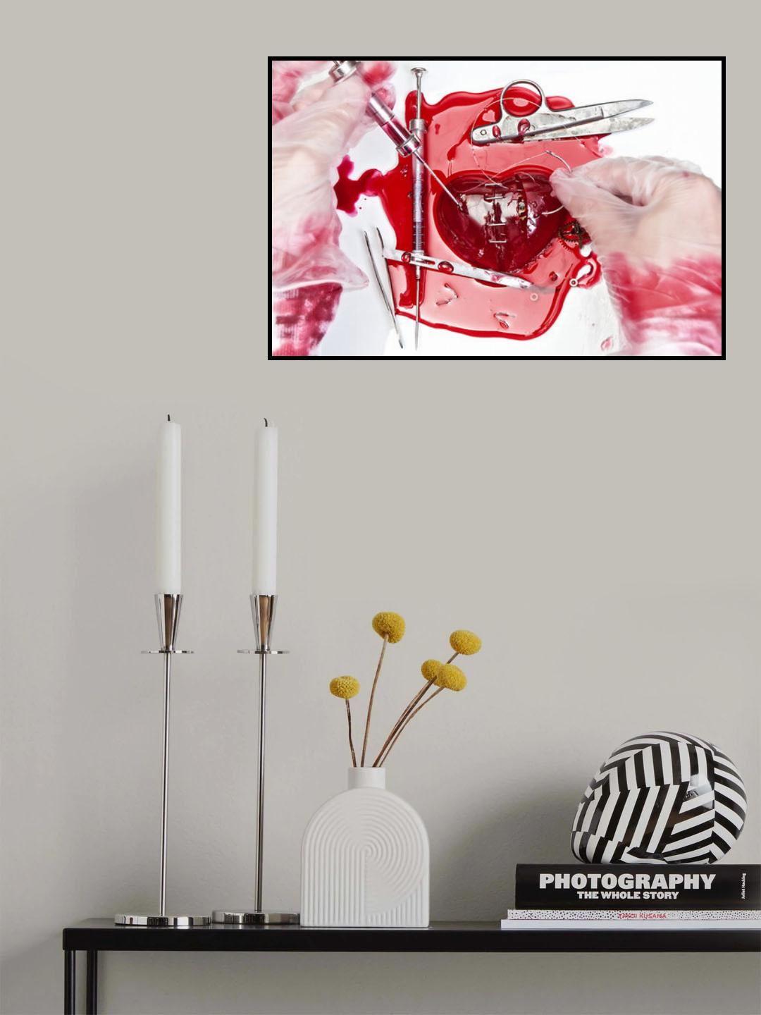 Broken Jelly Heart Poster och Canvastavla