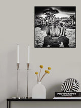 bull jumping series 3 Poster och Canvastavla