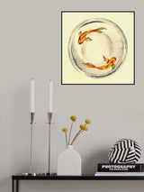 Round and Round Poster och Canvastavla