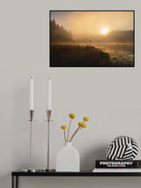 The incredible light of an October morning Poster och Canvastavla