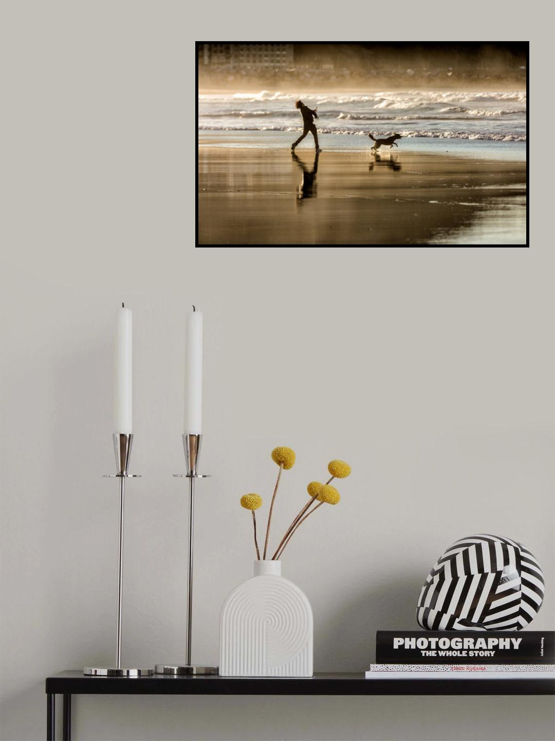 A little action Poster och Canvastavla