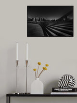 Corrugated staircase Poster och Canvastavla