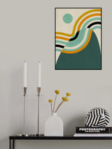 Rainbow Plus Shapes2 Poster och Canvastavla