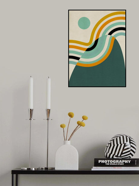 Rainbow Plus Shapes2 Poster och Canvastavla
