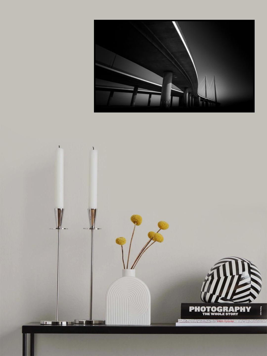 S Poster och Canvastavla