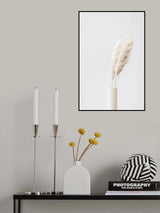 Pampas Grass Grey 10 Poster och Canvastavla