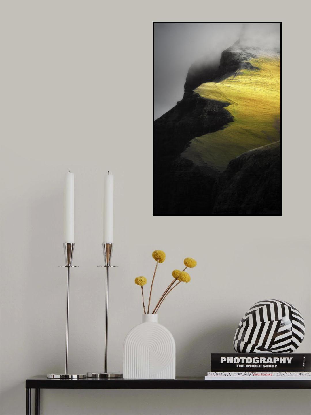 Cliff Poster och Canvastavla