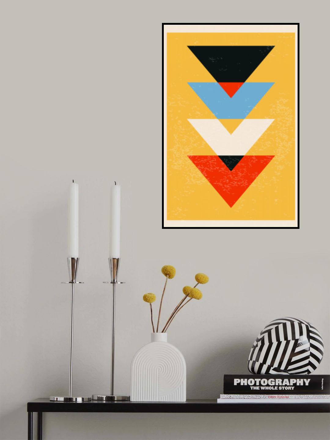 Minimal Abstract Shapes Series #8 Poster och Canvastavla