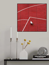 Chasing the ball Poster och Canvastavla