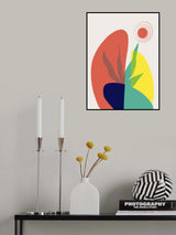 Multicolor Light Reflection Poster och Canvastavla