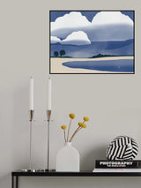 Seagull In the Rain Poster och Canvastavla