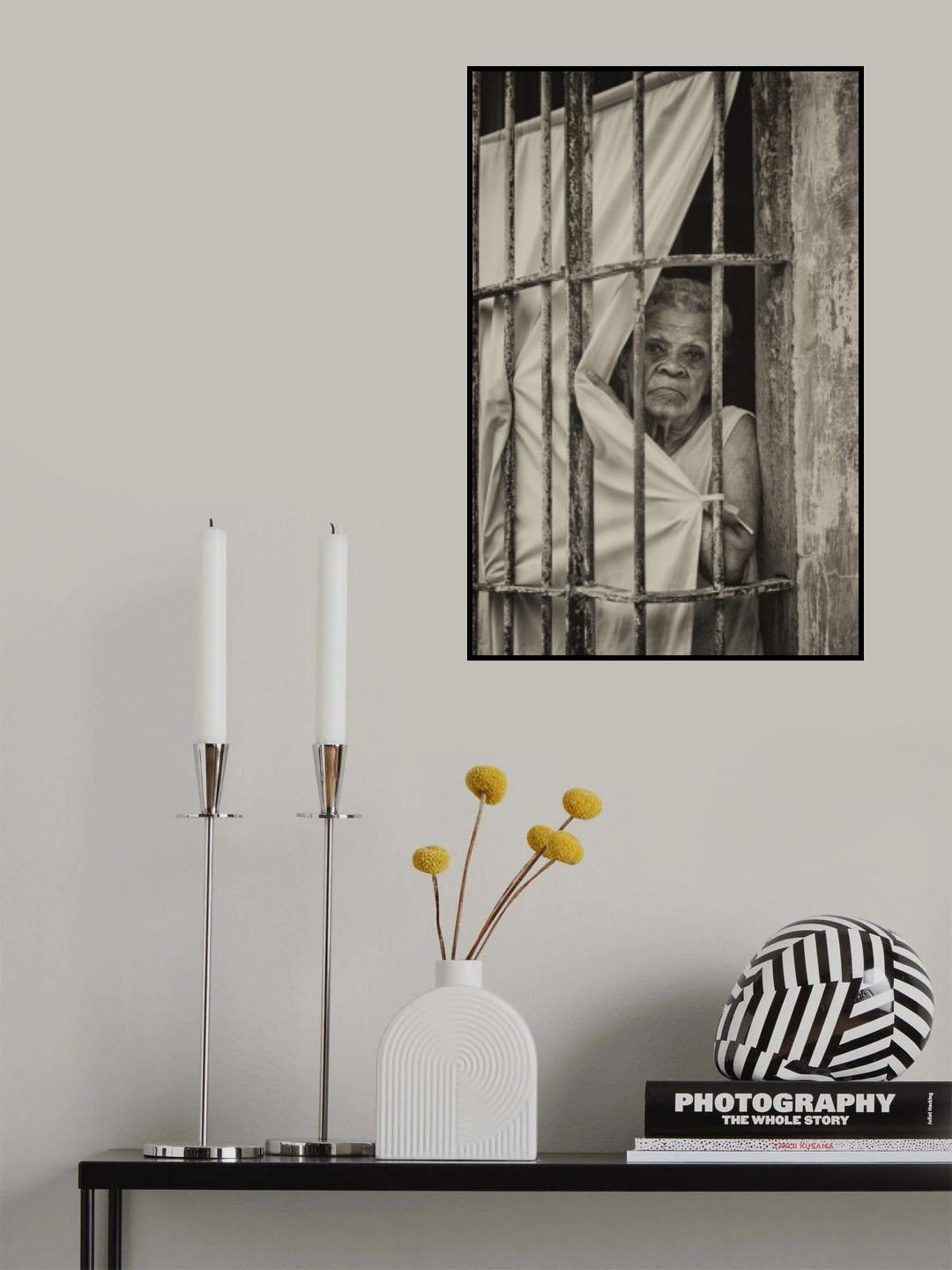 Behind Bars Poster och Canvastavla