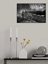 Dust, people and animals Poster och Canvastavla