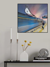 Express Train Poster och Canvastavla
