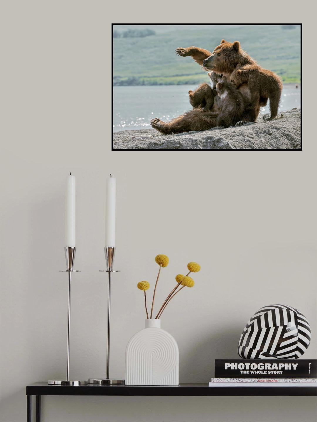 Acrobatics Poster och Canvastavla