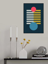 Geometric Vibe #1 Poster och Canvastavla