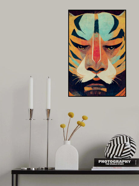Strong Tiger Poster och Canvastavla