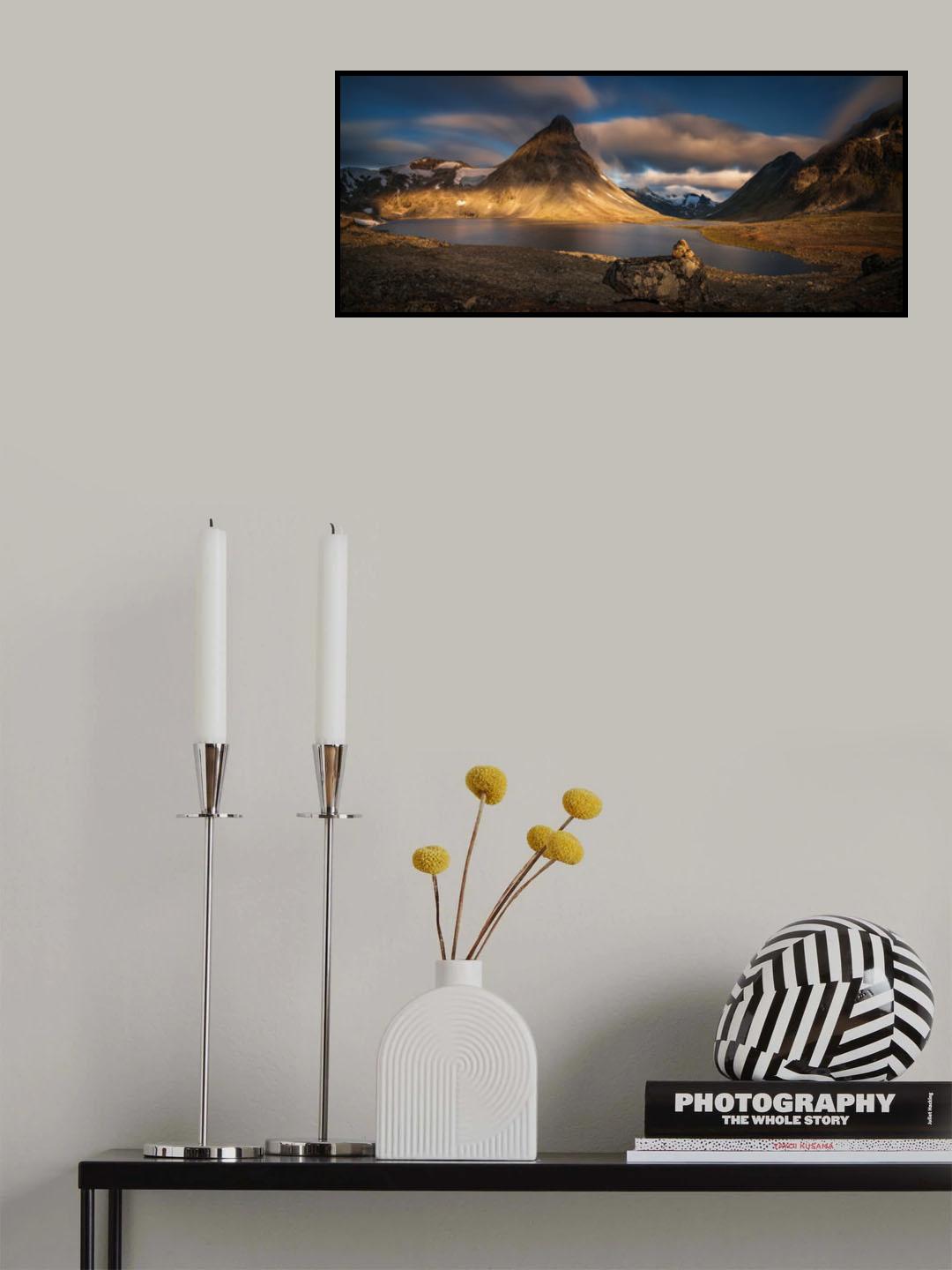 Kyrkja Panorama Poster och Canvastavla