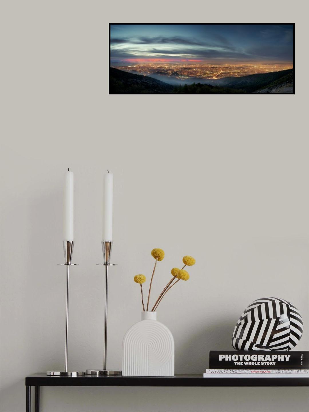 Thin red Poster och Canvastavla